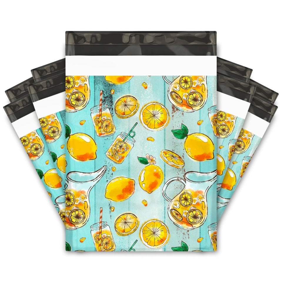 20 10x13 Lemonade Poly Mailers Shipping Envelopes